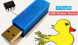 DIY ATtiny85 USB Rubber Ducky