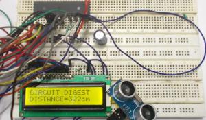 Distance Measurement using Ultrasonic Sensor and AVR Microcontroller