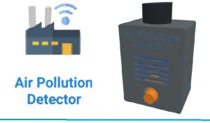 Air Pollution Detector using ESP8266