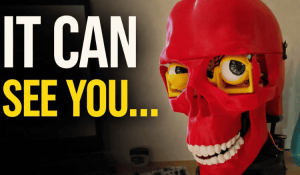 Animatronic Human like Home assistant skully