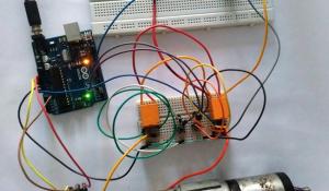 Arduino DC Motor Speed and Direction Control using Relays and MOSFET
