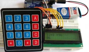 Arduino Calculator using 4x4 Keypad