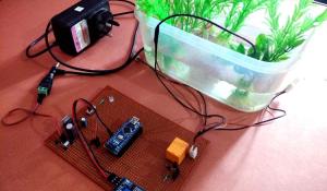 Arduino Controlled Water Fountain using Sound Sensor