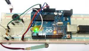 Weight Based Sound Generator using Arduino