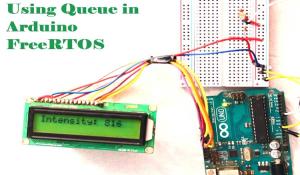 Arduino FreeRTOS using Queues