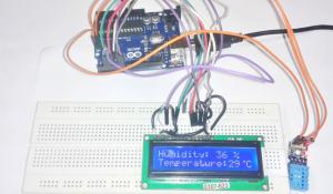 Arduino Uno Humidity Sensor Project