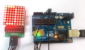 Arduino 8x8 LED Matrix Display