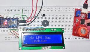 Arduino based LPG Gas Detector 