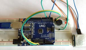 Arduino Motion Sensor/Detector Project using PIR Sensor