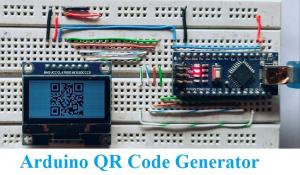 Arduino QR Code Generator