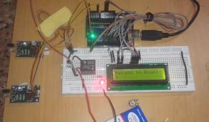 Arduino Based Visitor Counter with Automatic Light Control