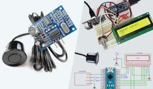 Measuring Water Level using Arduino and JSN SR-40T Waterproof Ultrasonic Sensor 