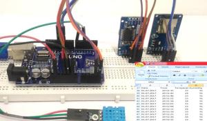 Log Temperature, Humidity and Time on SD Card and Computer using Arduino