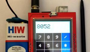 Arduino Uno Calculator using Touchscreen TFT LCD