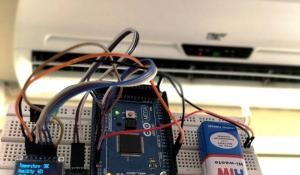 Automatic AC Temperature Controller using Arduino, DHT11 and IR Blaster