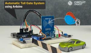 Automatic Toll Gate System Project using Arduino