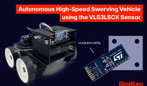 Autonomous High-Speed Swerving Vehicle using the VL53L5CX Sensor