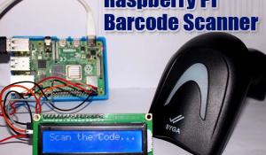 Barcode Scanner Interfacing with Raspberry Pi