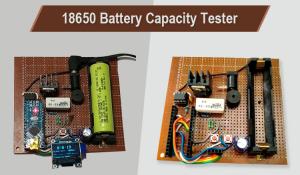 18650 Battery Capacity Tester