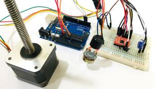 Controlling NEMA 17 Stepper Motor with Arduino and Potentiometer