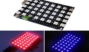 Controlling WS2812B RGB LED Shield with Arduino and Blynk