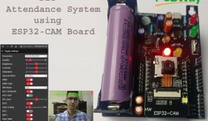 Student Attendance System using ESP32-CAM Development Board