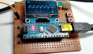 DIY Mini Oscilloscope using Arduino