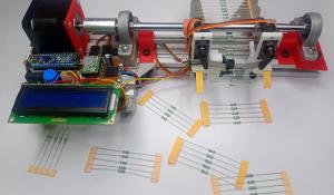 Arduino Resistor Reel Cutting Machine