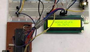 Digital Thermometer using PIC Microcontroller