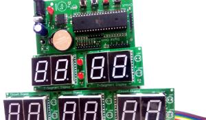 Digital Wall Clock using AVR Microcontroller Atmega16 and DS3231 RTC