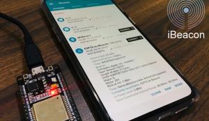 ESP32 based Bluetooth iBeacon