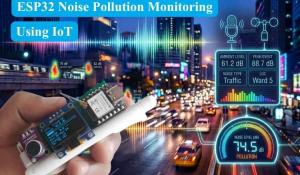 ESP32 Noise Pollution Monitoring System
