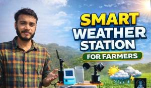 ESP32-S3 Box 3 Smart Weather Station: Real-Time Field Monitoring for Farmers from Home