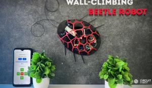 DIY ESP32 Wall Climbing Robot