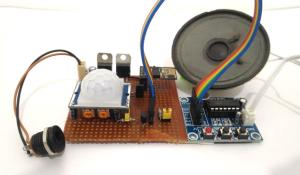 IOT based Security System with Voice Message Using ESP8266