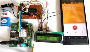 GSM Interfacing with PIC Microcontroller PIC16F877A - Make and Receive Calls