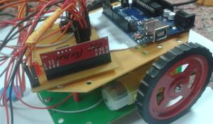 Accelerometer Based Hand Gesture Controlled Robot using Arduino