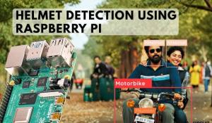 Raspberry Pi Helmet Detection using CircuitDigest Cloud