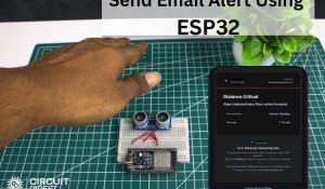 Send Email from ESP32 using CircuitDigest Cloud