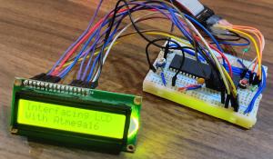 Interfacing 16x2 LCD with Atmega16 AVR Microcontroller in 4-Bit Mode