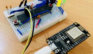 Interfacing ESP8266 NodeMCU with AVR Microcontroller ATmega16