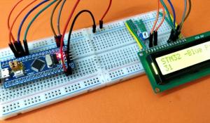 Interfacing LCD with STM32F103C8T6 STM32 Board (Blue Pill)