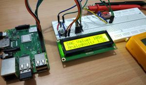 Raspberry Pi MCP4725 DAC Module Circuit Diagram Connections