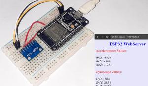 Interfacing MPU6050 Gyro Sensor with ESP32