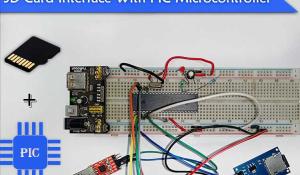 Interfacing SD Card with PIC Microcontroller