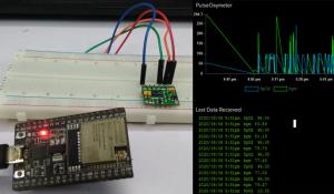 IoT Based Heart Rate Monitor using MAX30100 Pulse Oximeter and ESP32