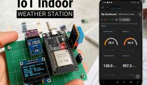 IoT Indoor Weather Station System