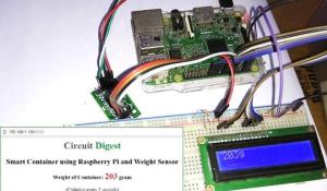 IoT Raspberry Pi Smart Container with Email Alert and Web Monitoring