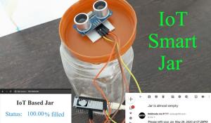 IoT based Smart Jar using NodeMCU 