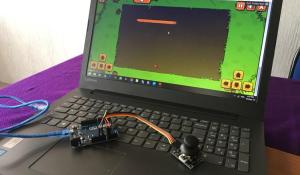 Joystick Game Controller using Arduino Leonardo